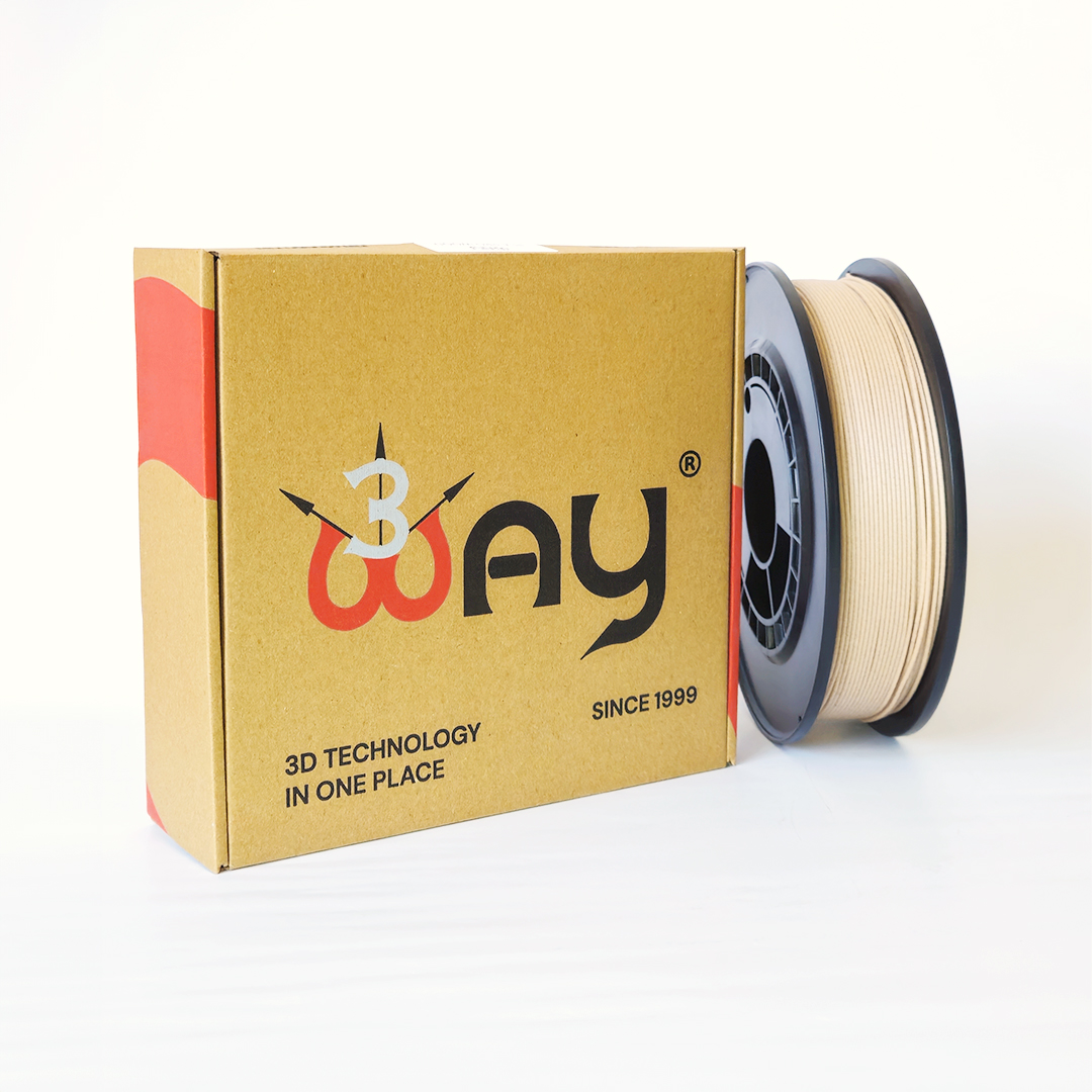 3WAY PLA Pro filament 1,75 mm Bamboo 1 kg - 3WAY